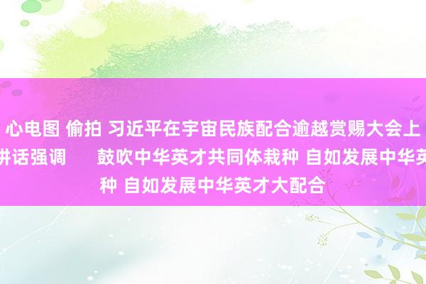 心电图 偷拍 习近平在宇宙民族配合逾越赏赐大会上发表伏击讲话强调      鼓吹中华英才共同体栽种 自如发展中华英才大配合